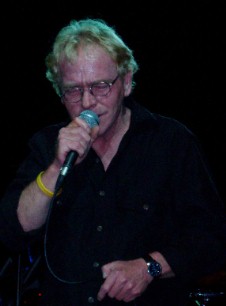 Davey Pattison in performance. Photo by Alan Howard